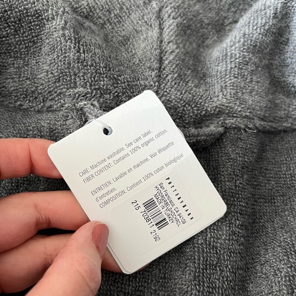 Pottery Barn Gray Robe - Picture 7 of 7